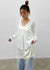 Jaws V-neck Summer Cotton Cardigan