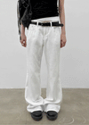 Zreng Low-waist Summer Bootcut Cotton Pants