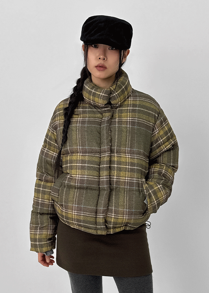 Inor Check Padding – BLACKUP
