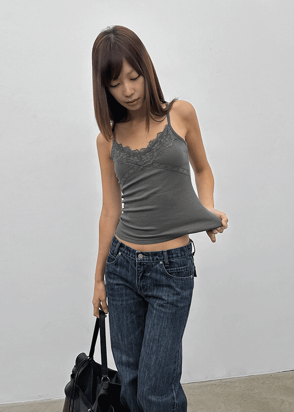 Scarf Lace Sleeveless