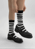 Ketchon Stripe Knee Socks