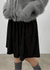 Jimk Flare Corduroy Midi Skirt