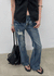 Fithol Low-waist Bootcut Denim Pants