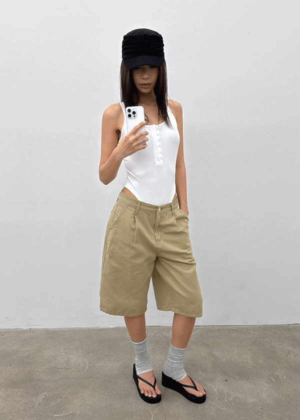 Sean Form Carpenter Cotton Bermuda Pants