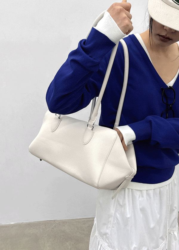 Piec Leather Bowling Bag