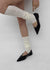 Kmit stiletto flat shoes