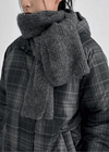 Heavy nut Wool Long Muffler