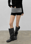 Bird Stripe Folding Shorts