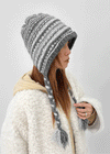 Tsunan Nordic Wool Knit Trooper Hat