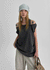Shebet Cutout Loose Fit Layered Sleevelessti