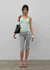 Stillup Shirred Strap Capri Pants