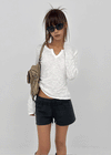 Nillkin Vintage Slit Slub Long Sleeve Tee