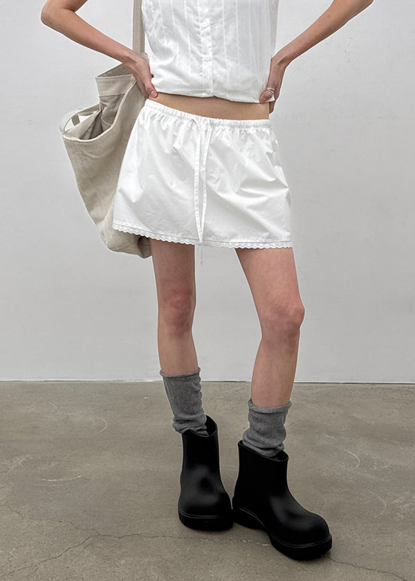 Ruda Cotton Mini Skirt Pants