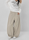 Steelo Stud Balloon Wide Pants