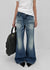 Lamang Wide Bootcut Denim Pants