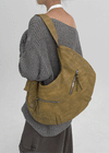 Chavking Vintage Eyelet Leather Shoulder Bag