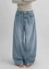 Dickova Wide Denim Pants