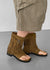 Holpy Tassel Suede Thong Mid Boots