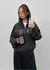 Bendit Loose-fit Printed Hooded Zip-up