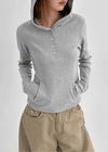 Setet Pocket Hooded Long Sleeve T-shirt