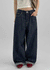 Levond Nonpade Wide Denim Pants