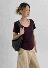 Rosop Unek Raglan Short Sleeve T-shirt