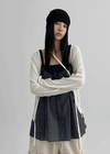 No-frills Strap Wrinkle Summer Cardigan