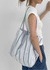 Tinop Stripe Big Shoulder Bag