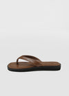 Dovki Square Leather Thong Sandals