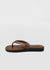 Dovki Square Leather Thong Sandals