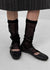 Tulum See-through Wave Leg Warmers