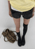 Combill Striped Over-the-knee Socks