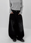 Healing Wide Balloon Denim Pants