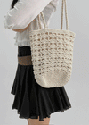 Milow Net Knit Shoulder Bag