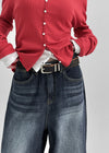 Pelav Square Vintage Belt (Cowhide)