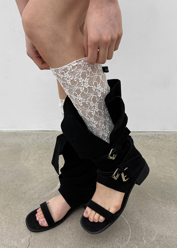 Turiat Lace Ring Leg Warmers