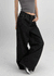 Kinya Zebra Wide Raw Denim Pants