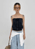 Paradox Button Tube Top