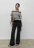 Cuncring Strap Cargo Bootcut Pants
