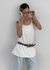 Mangcot Sleeveless Balloon Layered Mini Dress
