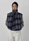Srabin Check Wellon Padded Vest