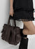 Rutiner Leather Big Shoulder Bag