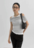 Tieq Layered Drape Sleeveless Short Sleeve Tee