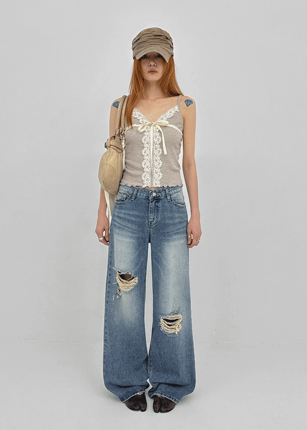 Shoekring Lace Sleeveless