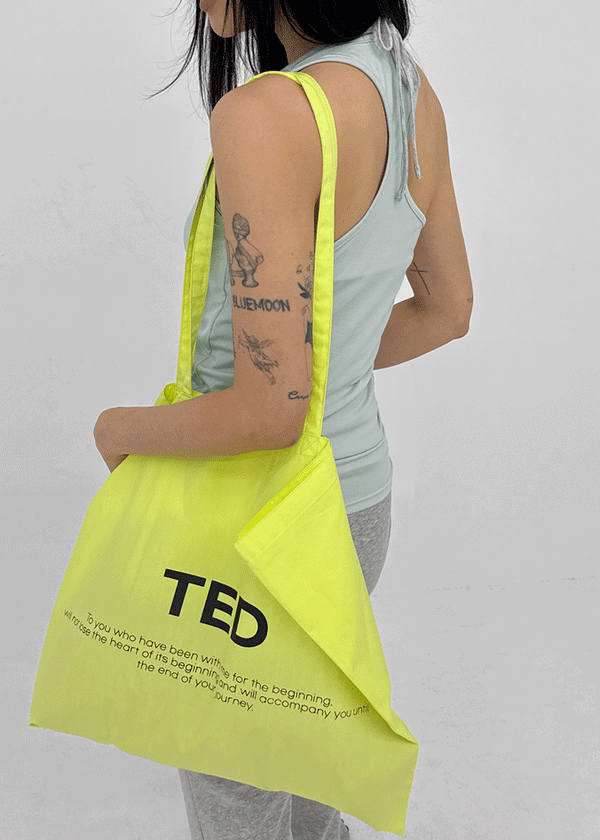 Podiya Lettering Color Eco Bag