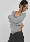 Banff V-neck Wool Knit