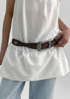 Kongten Leather Stud Western Belt