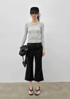 Kimsha Bootcut Capri Pants