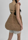 Sapanin Rattan Big Shoulder Bag