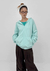 Beck Loose Fit Colored Zip-Up Hoodie